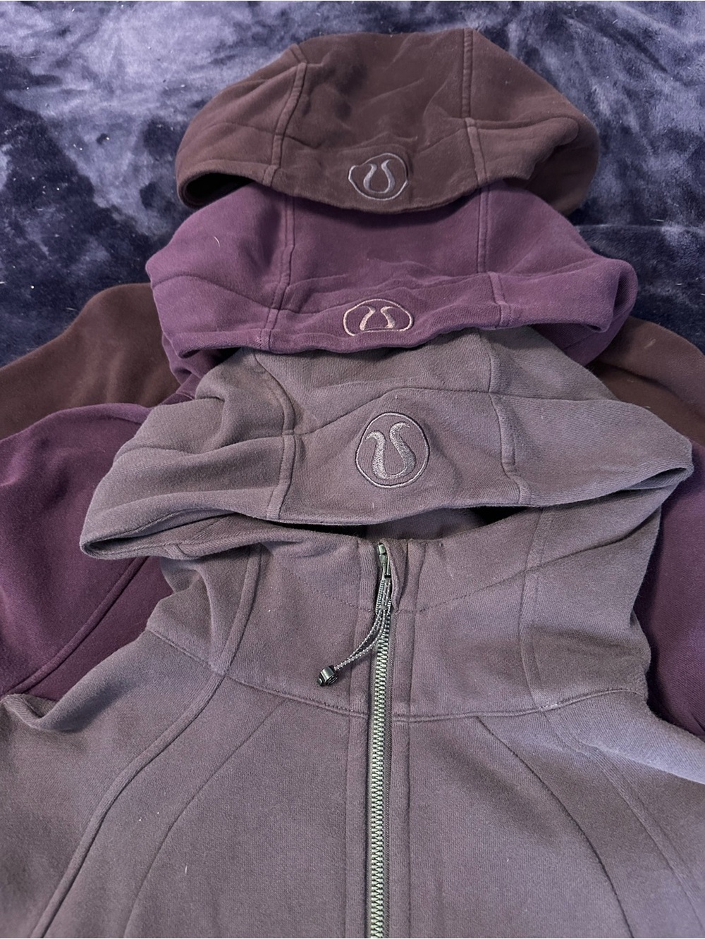 Lululemon Scuba Hoodies-Purples